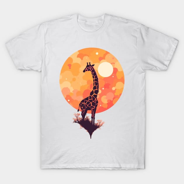 giraffe T-Shirt by skatermoment